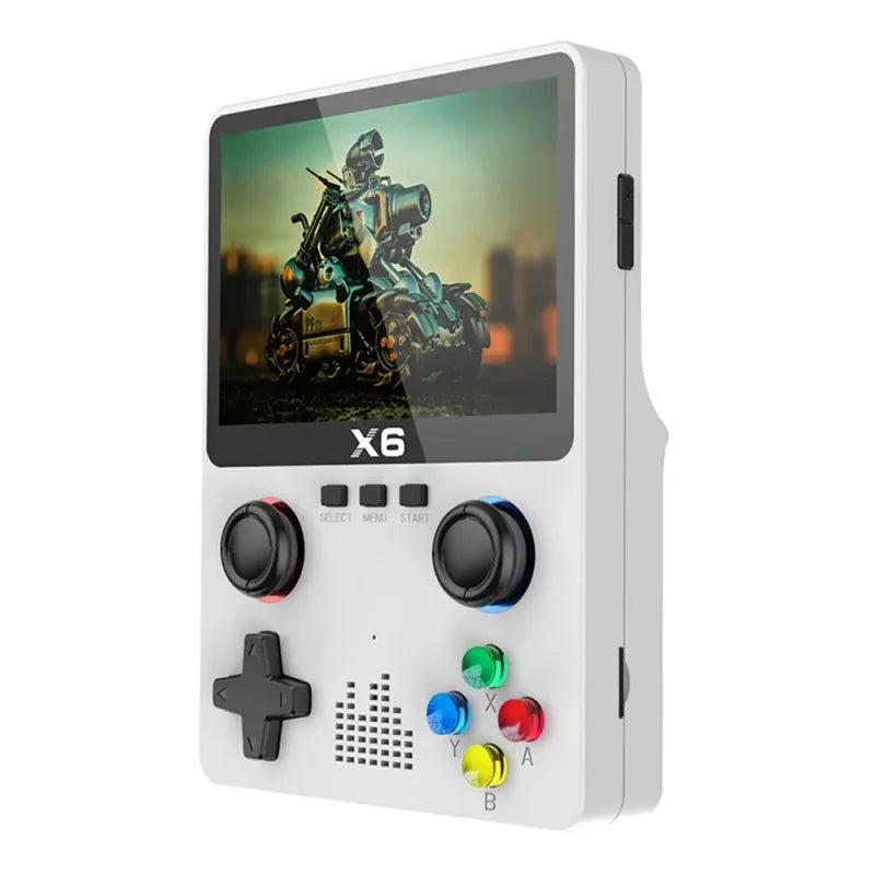 NEUER X6 3.5Inch IPS GAMEKONSOLE LINUX Screen Handheld Game Player