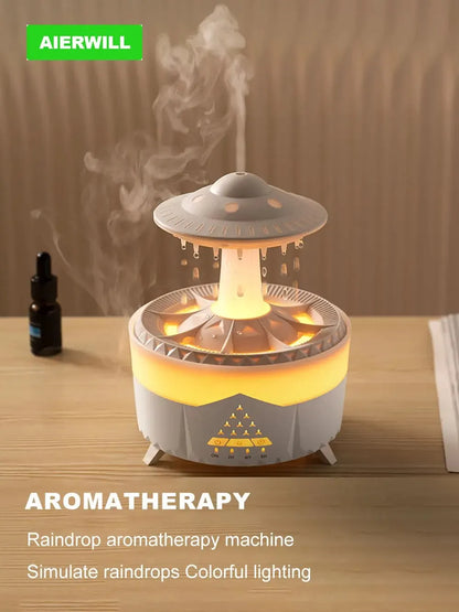 Aierwill UFO Luftbefeuchter Ultraschall Aroma therapie Diffusoren Nebel Maker Duft ätherisches Öl Aroma Diffusor Fernbedienung