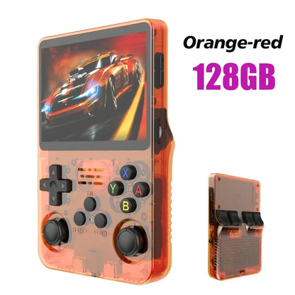 Open Source R36S Retro Handheld Videospielkonsole Linux System 3,5 Zoll IPS Bildschirm Tragbarer Taschen-Videoplayer 64 GB 128G Spiele