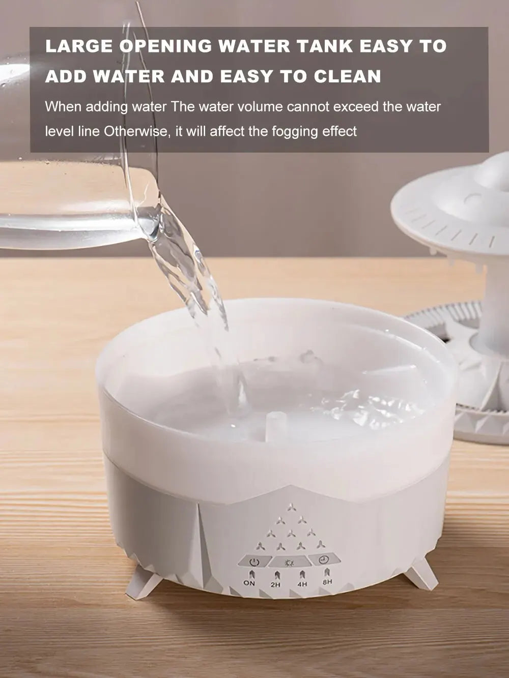 Aierwill UFO Luftbefeuchter Ultraschall Aroma therapie Diffusoren Nebel Maker Duft ätherisches Öl Aroma Diffusor Fernbedienung