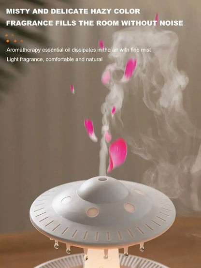 Aierwill UFO Luftbefeuchter Ultraschall Aroma therapie Diffusoren Nebel Maker Duft ätherisches Öl Aroma Diffusor Fernbedienung